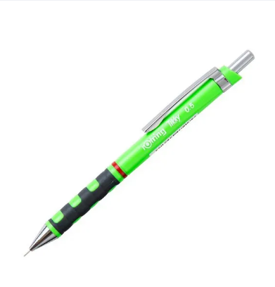 ดินสอกด Rotring Tikky ด้ามเขียวเรืองแสง 0.5มม.