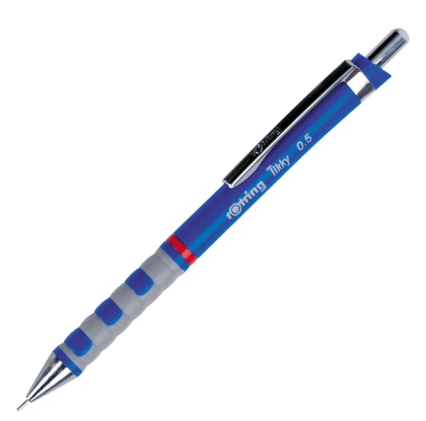 ดินสอกด Rotring Tikky ด้ามสีน้ำเงิน 0.5มม.