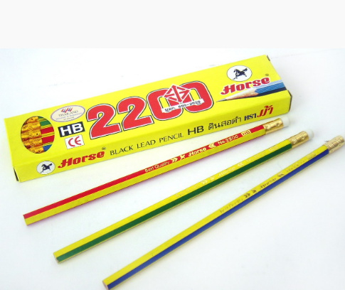 ดินสอไม้ HB รุ่น H-2200 แพ็ค 12 แท่ง